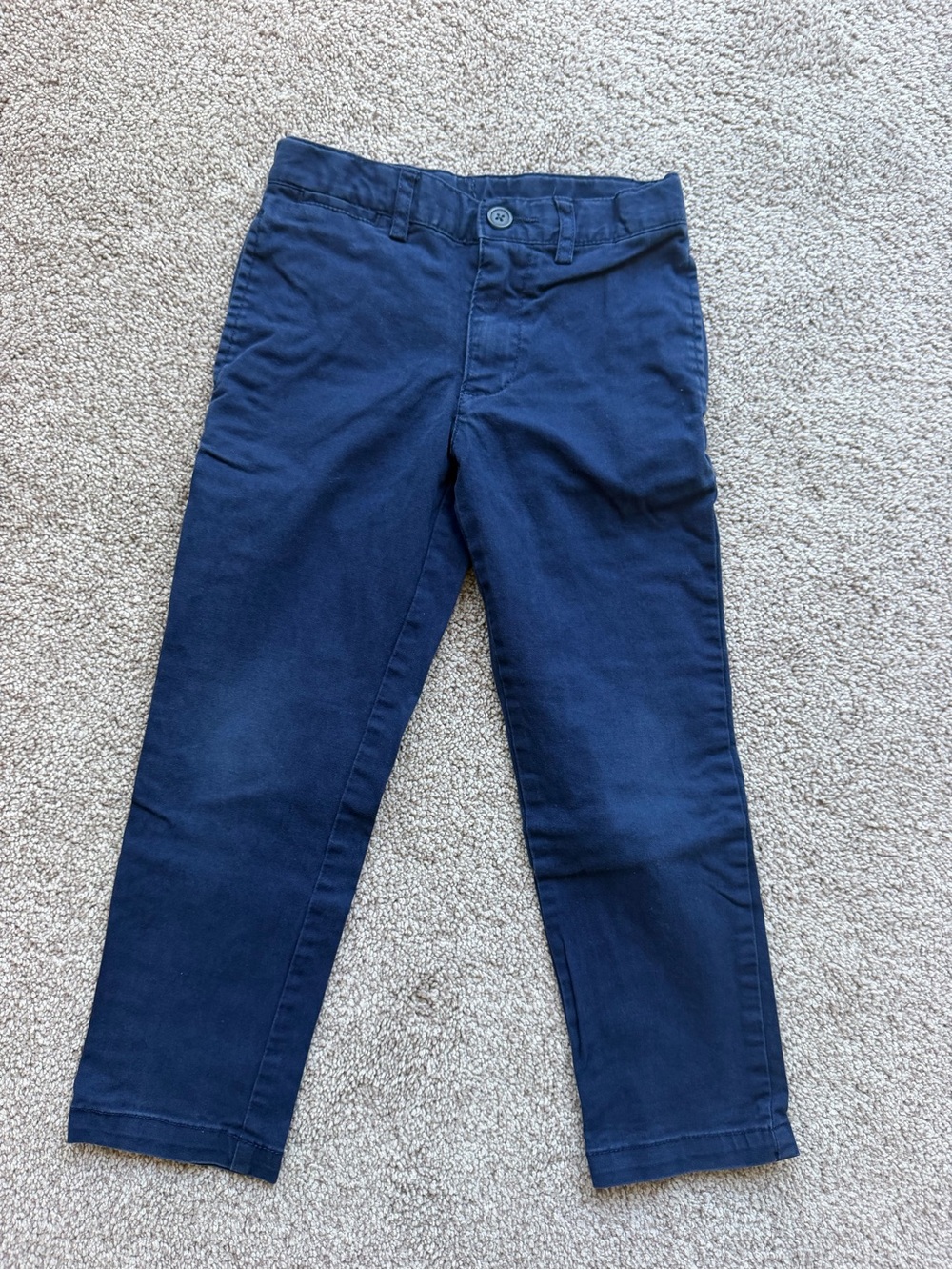 Polo by Ralph Lauren Navy Boys Straight-Leg Chinos